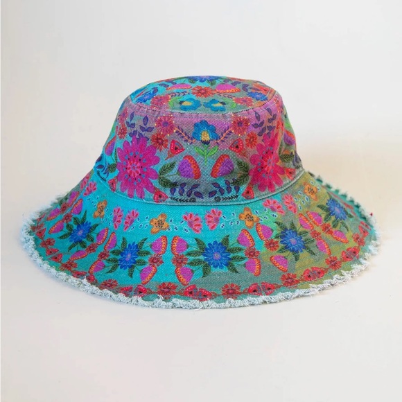 Colorful Patchwork Bucket Hat - Picture 2 of 3